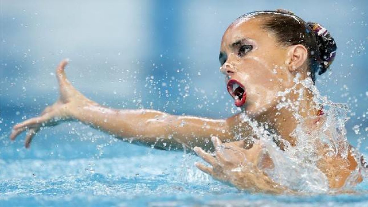 Ona Carbonell, en un momento de su actuación.-Foto: PATRICK KRUEMER / EFE