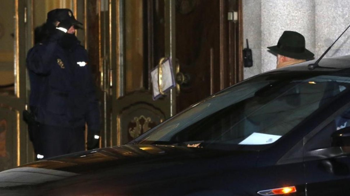 El juez Pablo Llarena a su llegada al Tribunal Supremo.-/ MARISCAL (EFE)