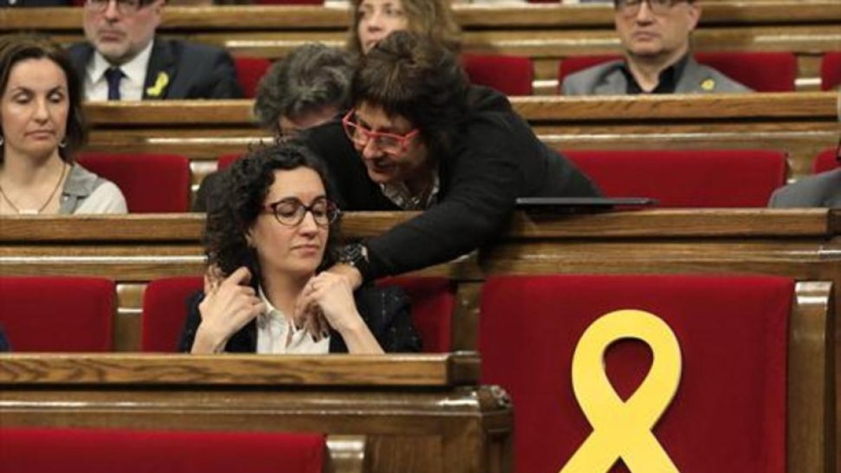 Rovira ayer en el Pleno-FERRAN NADEU