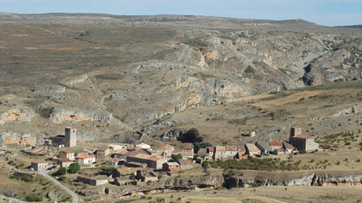 Panorámica de la comarca de Caracena./ VALNETÍN GUISANDE-