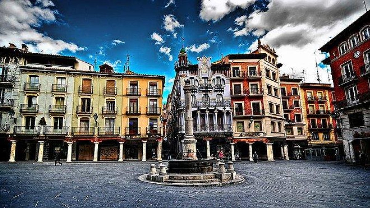La plaza del torico de Teruel.-JOSÉ LUIS MIEZA