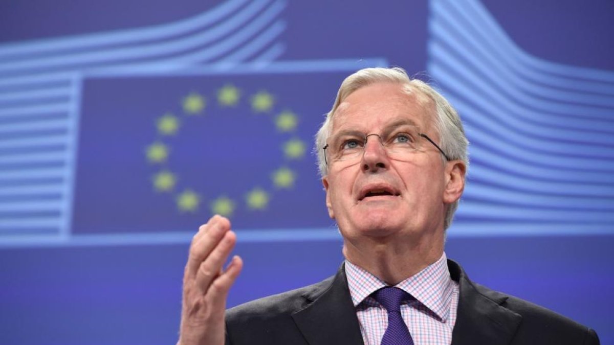 Michel Barnier.-JOHN THYS / AFP