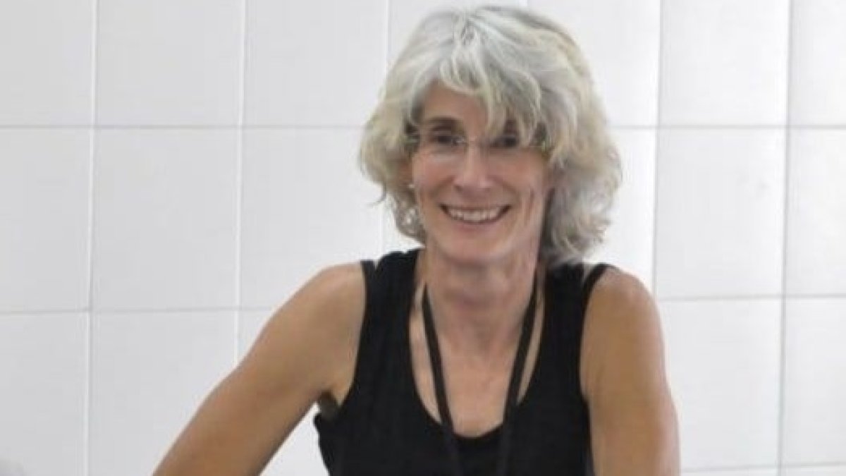 La soriana Emma Escribano es la fundadora del Club de Natación Sincroviedo de Oviedo (Asturias). JOSÉ GALLARDO