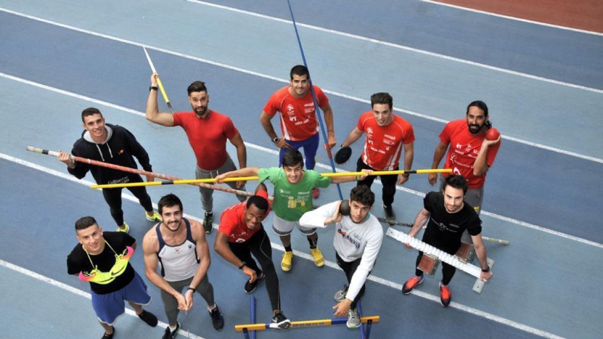 El Atletismo Numantino lo tiene todo a su favor para lograr la permanencia en División de Honor.-Valentín Guisande