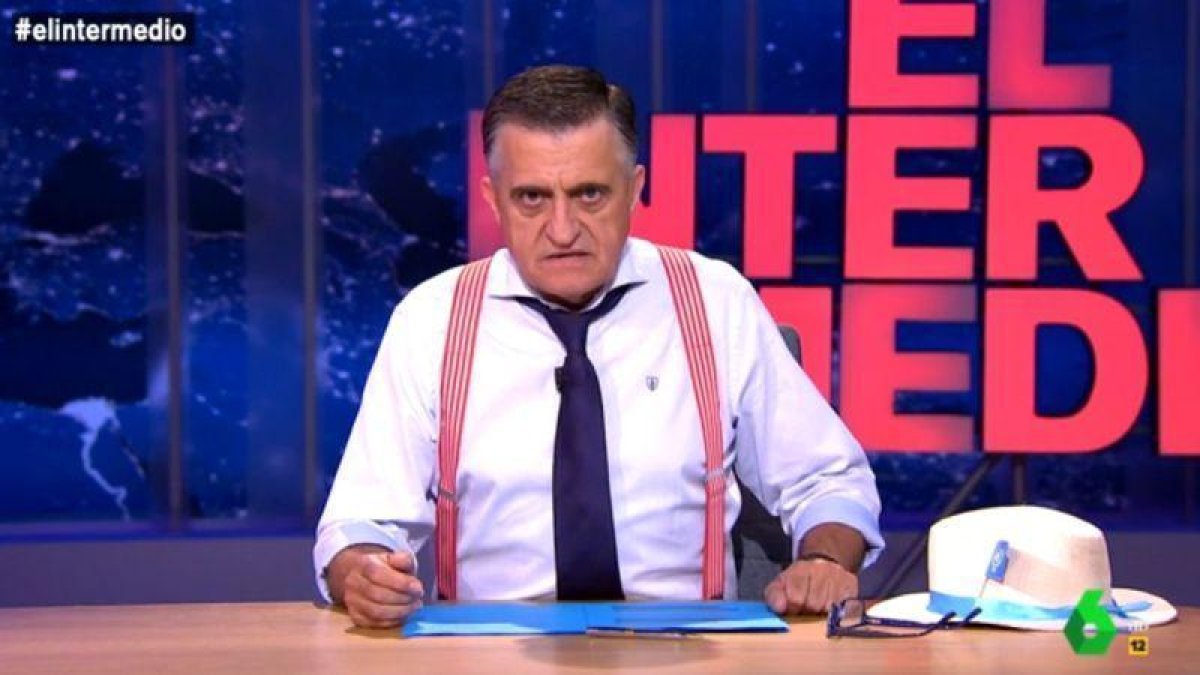 El Gran Wyoming en El Intermedio.-EL PERIÓDICO