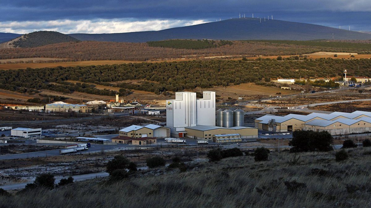 Polígono industrial de Valcorba. MARIO TEJEDOR