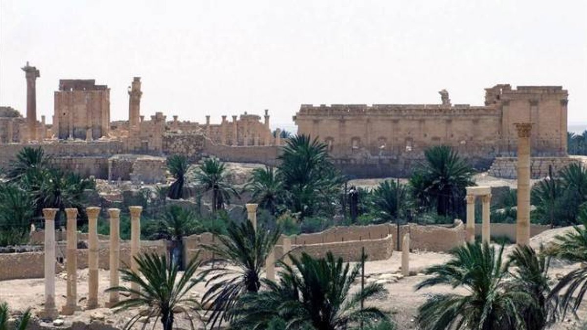 La ciudad histórica de Palmira.-Foto: AP
