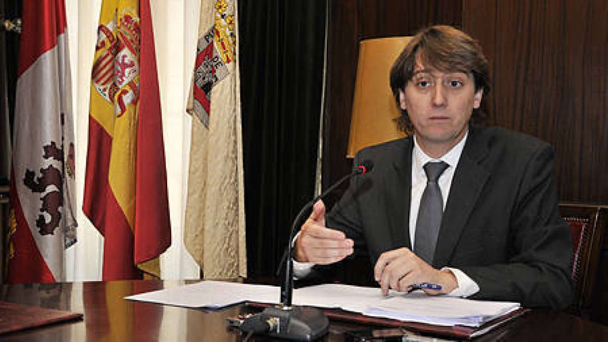 Mínguez en una comparecencia reciente. VALENTÍN GUISANDE-