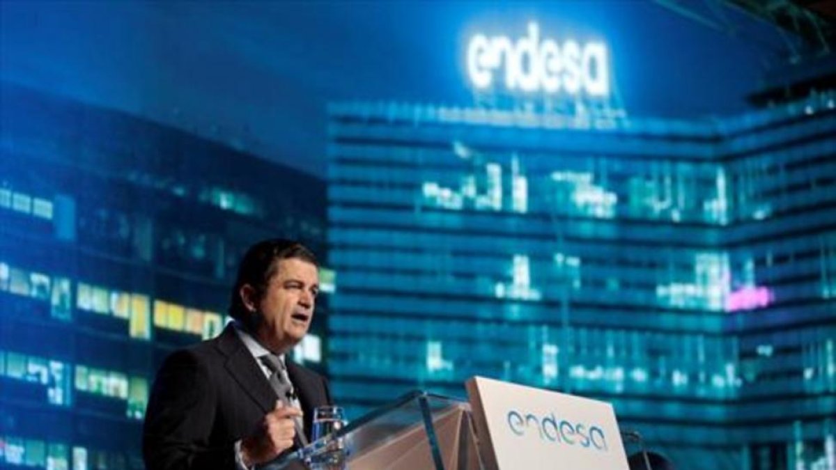 Borja Prado, presidente de Endesa, en la junta de accionistas.-REUTERS / ANDREA COMAS