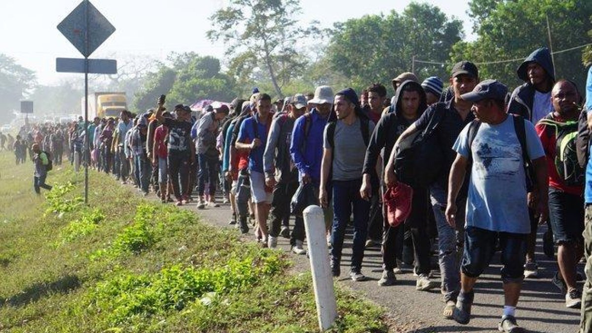 Unos 624 hondureños fueron deportados de México y otros 51 retornaron de Guatemala de manera voluntaria.-EFE