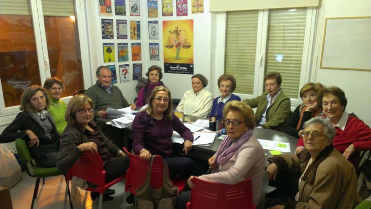 Equipo de Manos Unidas en Soria.-D. S.