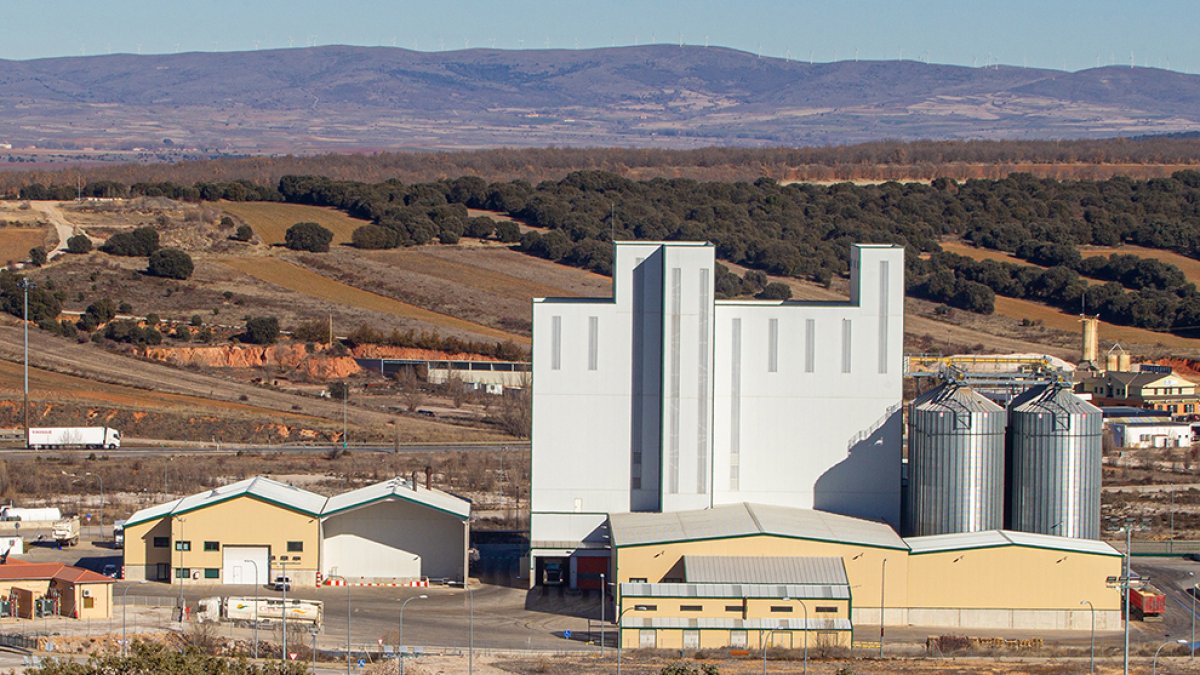 Instalaciones de Copiso en el polígono de Valcorba. MARIO TEJEDOR