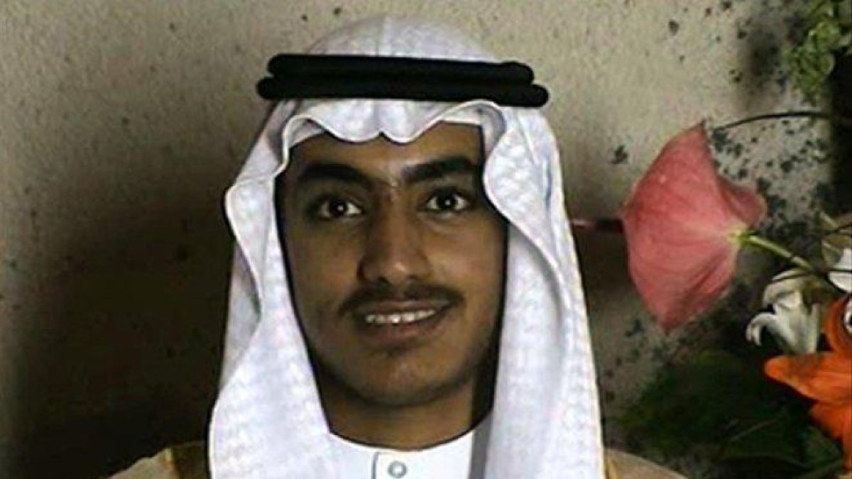 Hamza bin Laden.-AP