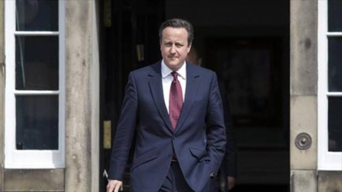 El primer ministro David Cameron, el pasado mes de mayo.-Foto: EFE / ROBERT PERRY
