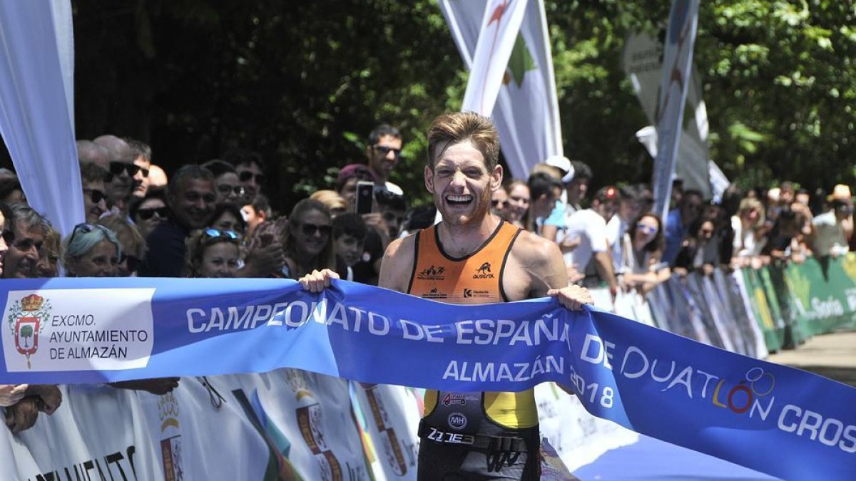 El ganador en Almazán, Camilo Puertas.-VALENTÍN GUISANDE