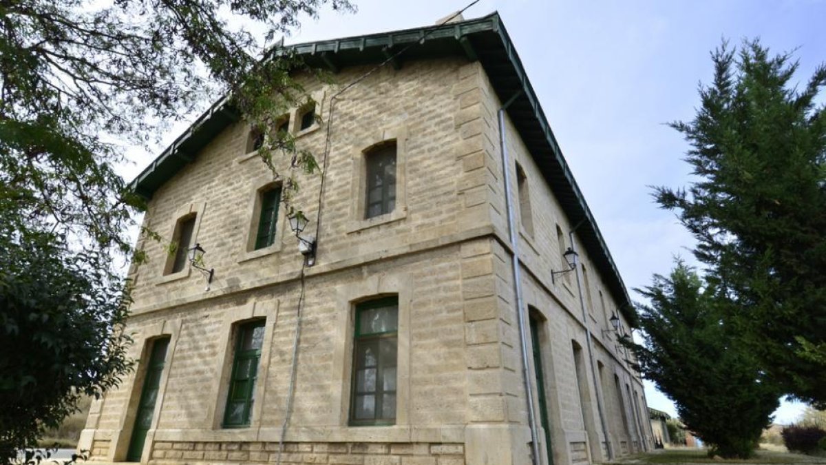 Vieja estación de tren de Almazán-A. M.