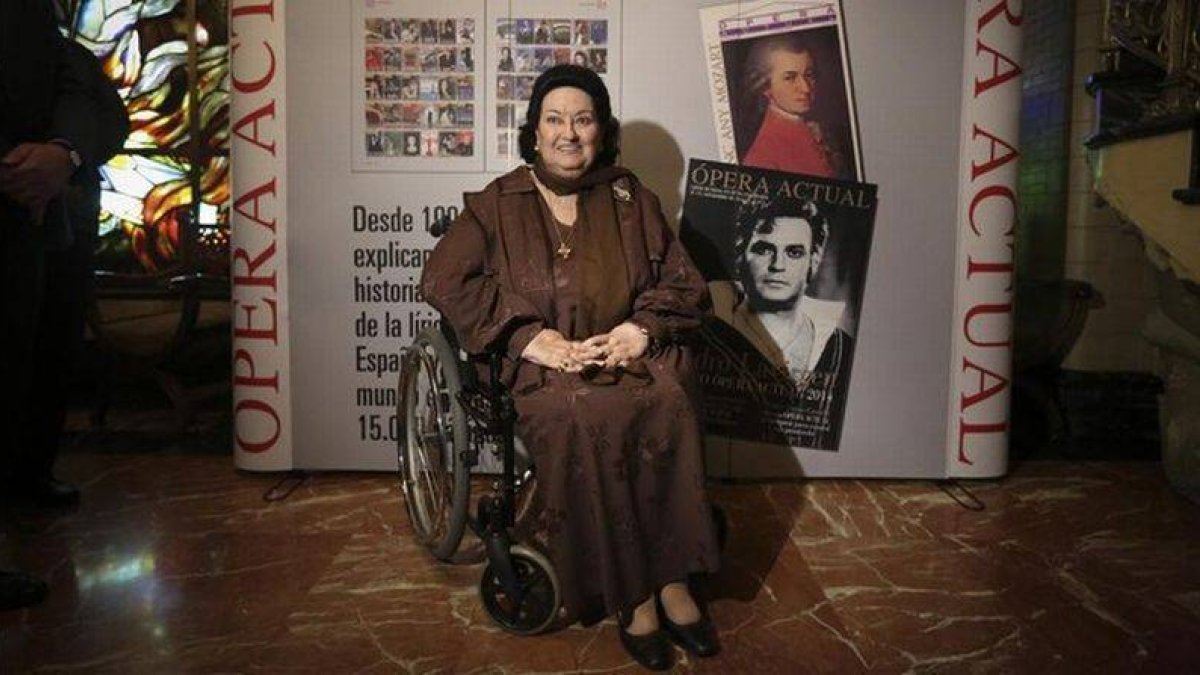 Montserrat Caballé.-Foto: DANNY CAMINAL