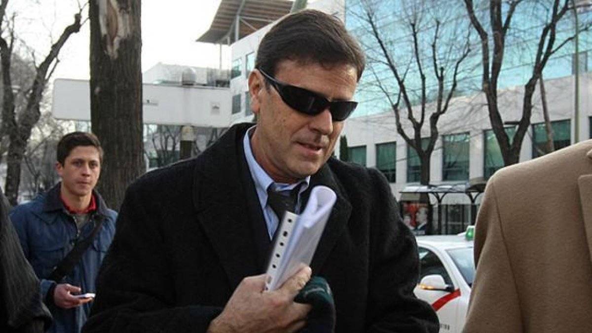 Eufemiano Fuentes, a su llegada al juzgado, a finales de enero del 2013.-DAVID CASTRO