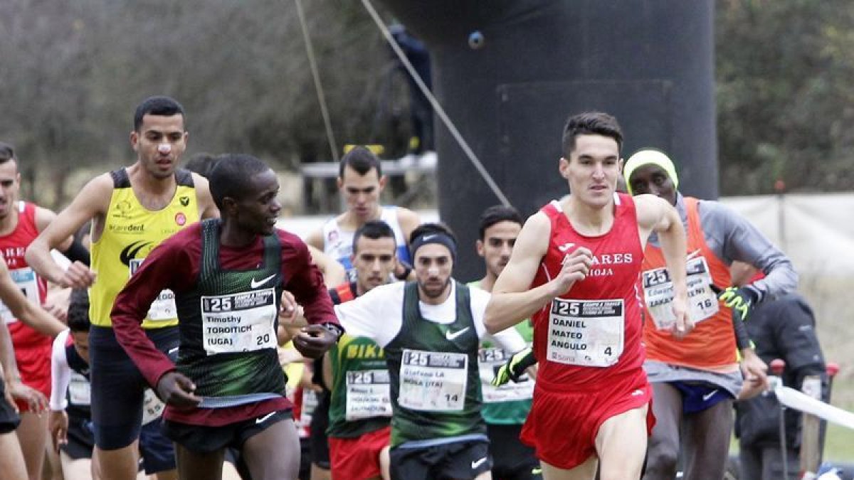 Daniel Mateo en la prueba de Valonsadero celebrada el pasado mes de noviembre.-Luis Ángel Tejedor