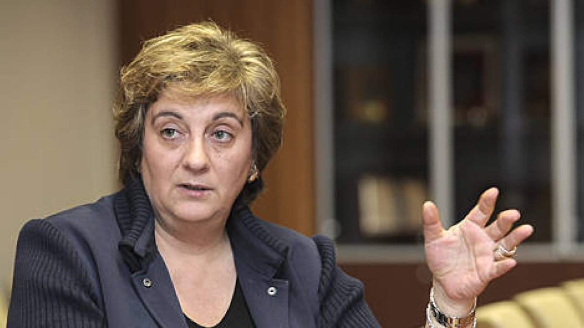 María Jesús Ruiz. / Úrsula Sierra-
