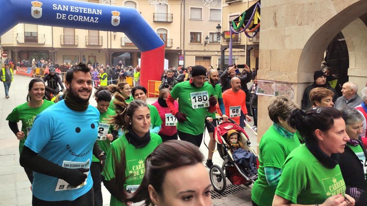 La Carrera de Reyes de San Esteban se celebra el próximo día 5 de enero.-Ana Hernando