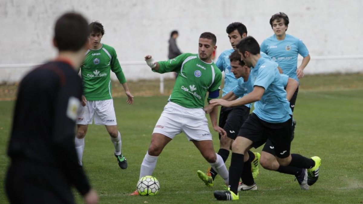 El San José venció 0-2 en Arévalo.-DIEGO MAYOR
