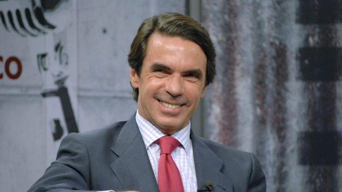 El expresidente José María Aznar.-EL PERIÓDICO