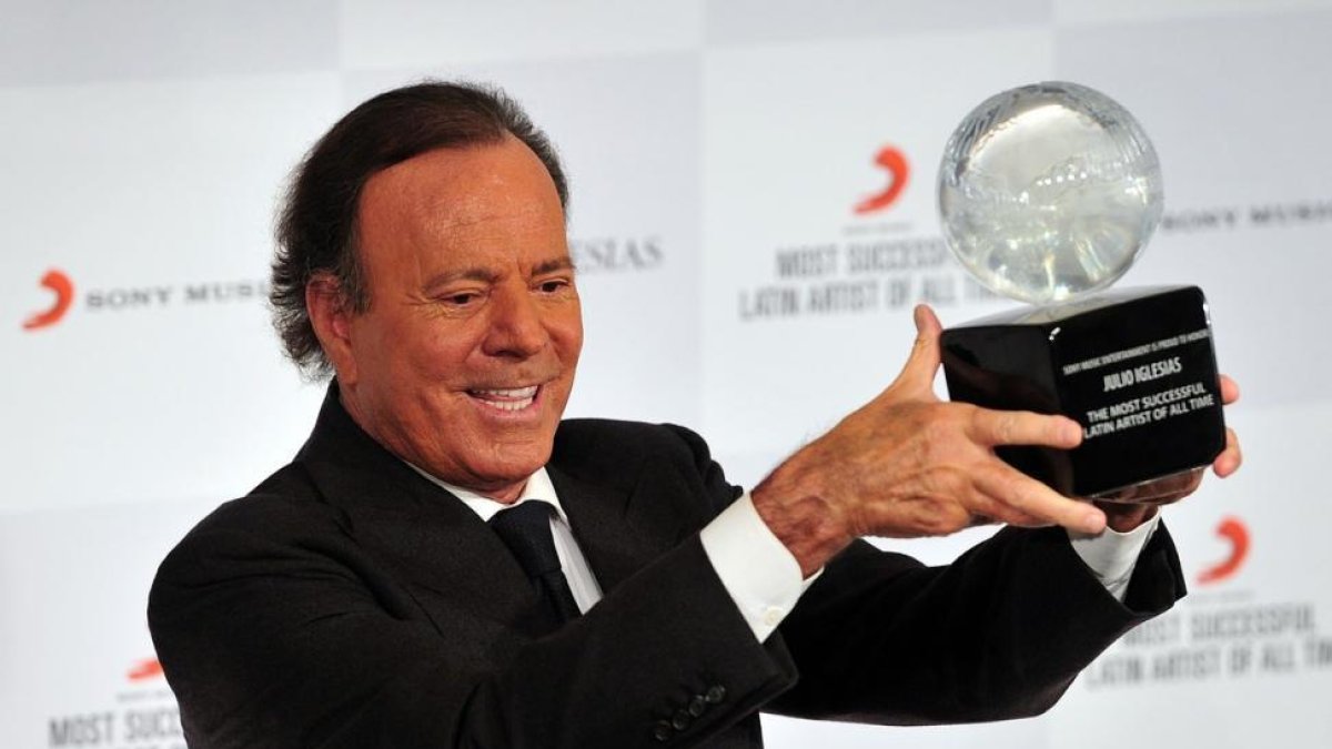 El cantante español Julio Iglesias en una imagen del 2014-CARL COURT (AFP)