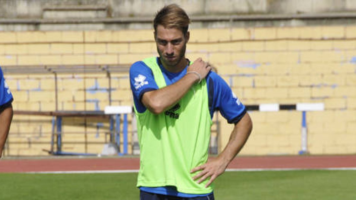 Miguel Palanca está a disposición de Anquela este domingo. / DIEGO MAYOR-