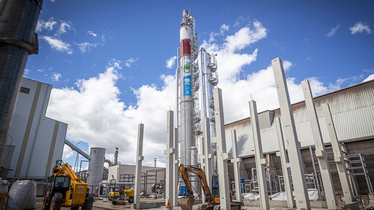 La planta de Carburos se encuentra ubicada en el PEMA. MARIO TEJEDOR