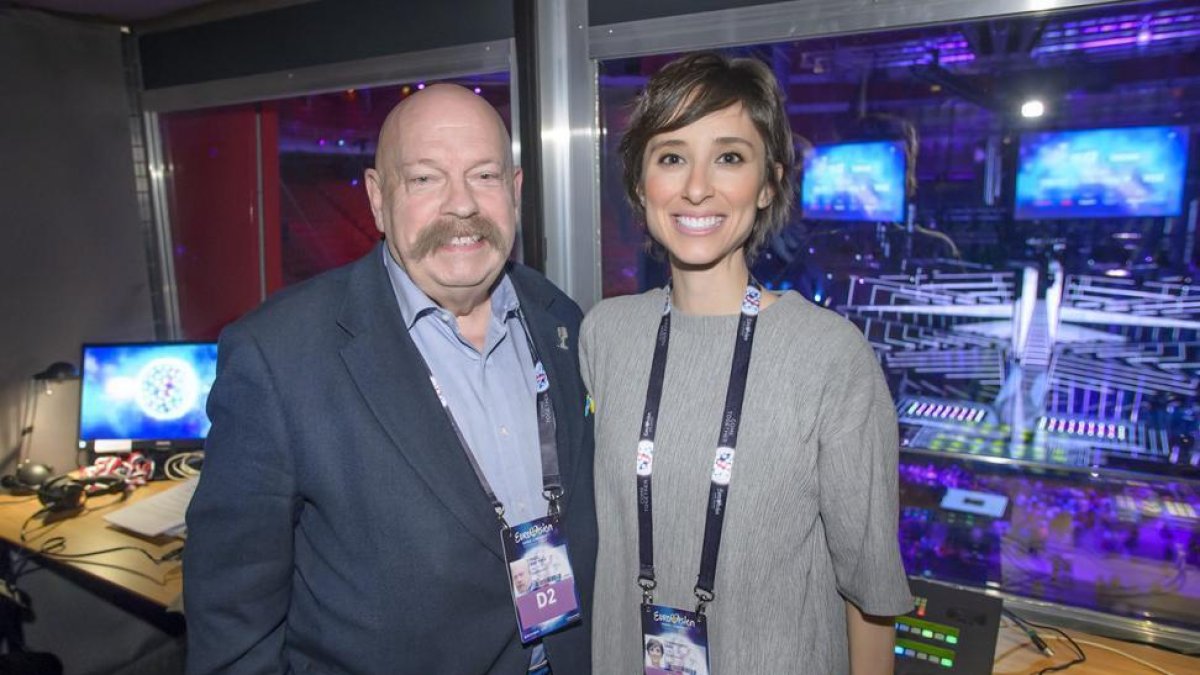 José María Íñigo y Julia Varela repiten como pareja de comentaristas de TVE en el Festival de Eurovisión.-
