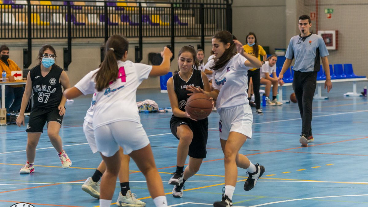 El Cadete Femenino del Club Soria Baloncesto no ha tenido un buen arranque. HDS