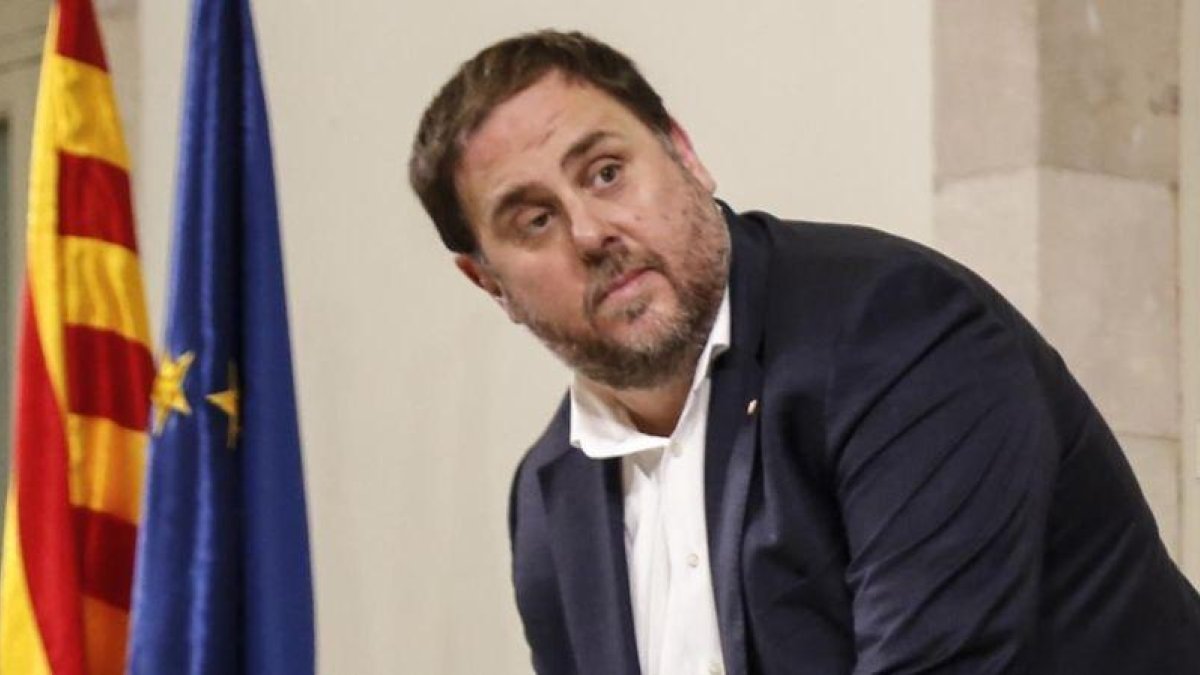 Oriol Junqueras en una imagen de archivo.-JULIO CARBÓ