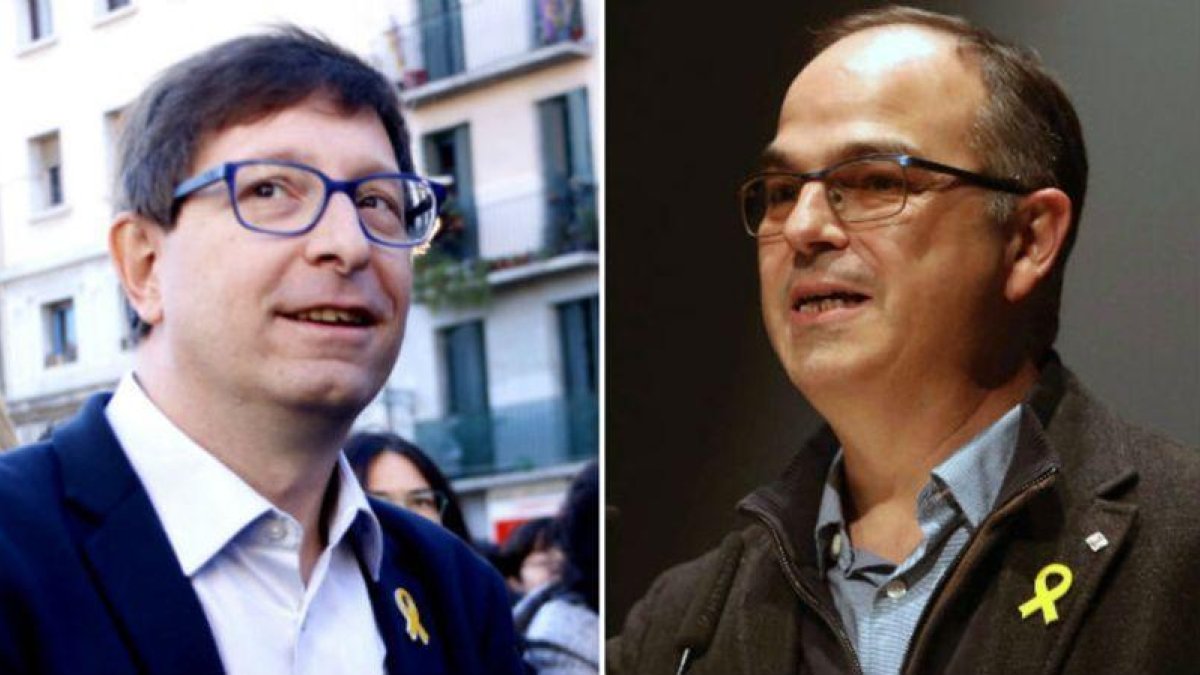 Carles Mundó y Jordi Turull.-EL PERIÓDICO