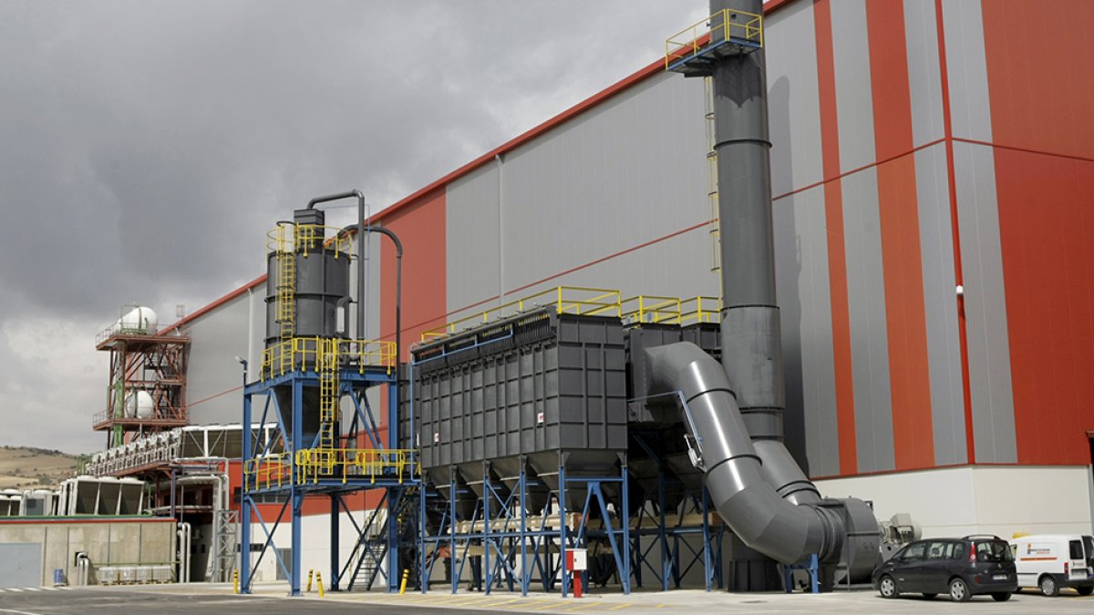 Planta de Rugui en Ólvega.-HDS