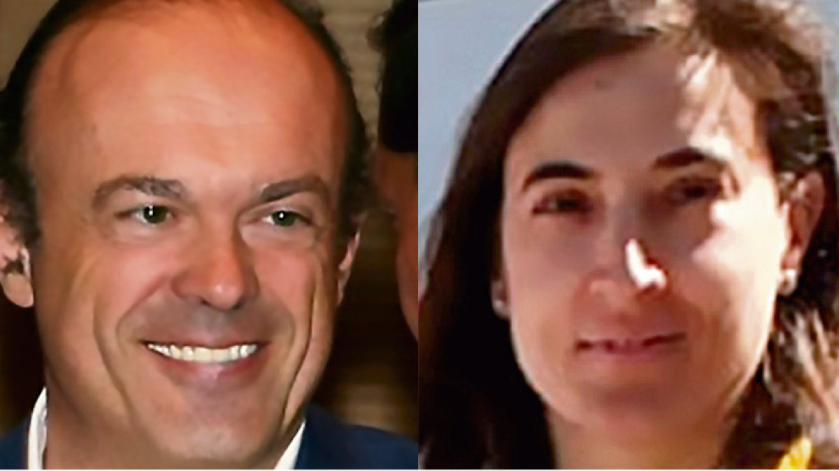 Evaristo Arzalluz y Marta León. E.M.