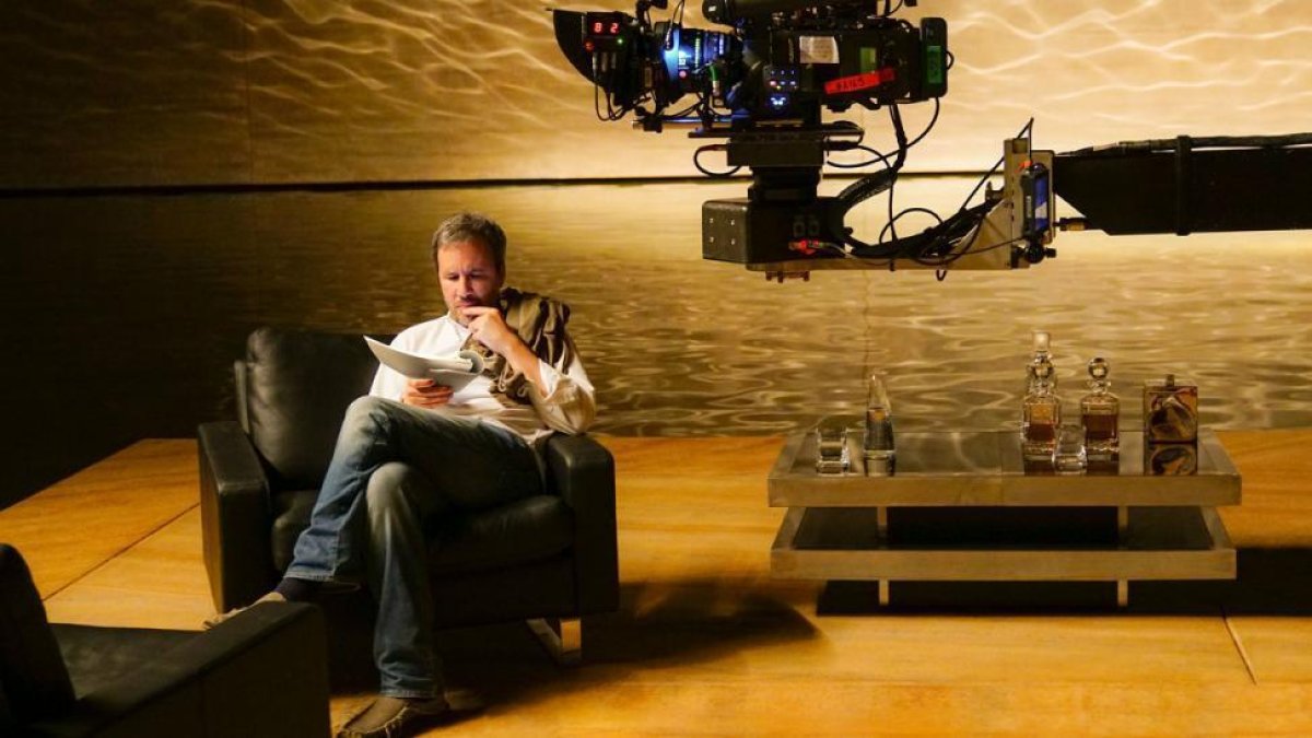 Denis Villeneuve, en el rodaje de Blade runner 2049-ALCON ENTERTAINMENT / STEPHEN VAUGHAN