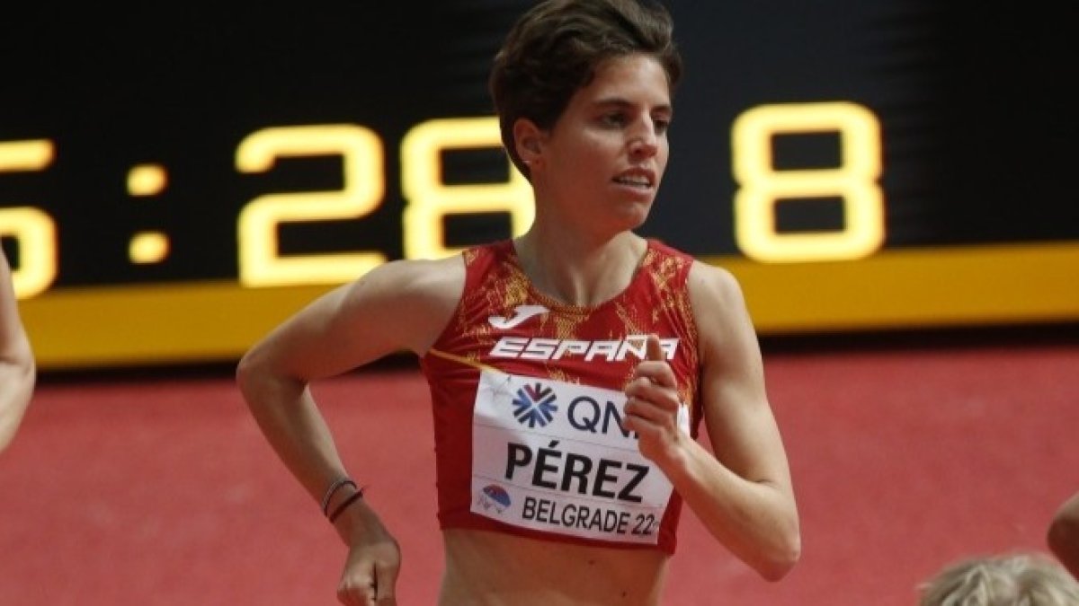 Marta Pérez estuvo lejos de su gran actuación en el 3.000 de Nueva York el pasado mes de febrero. RFEA