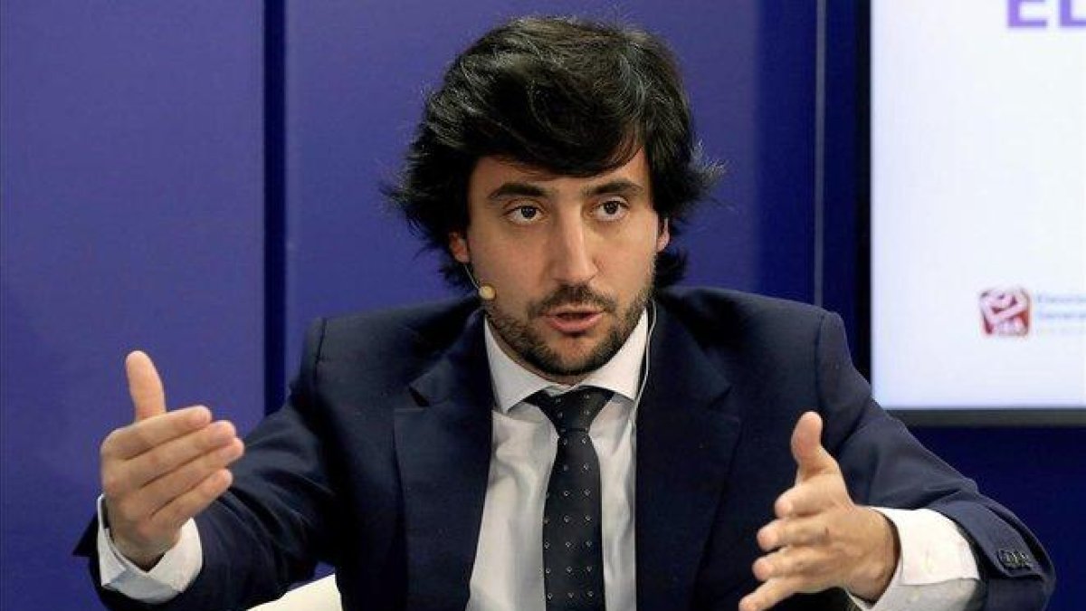 Toni Roldán, el hasta hora portavoz económico de Ciudadanos en el Congreso.-J.J. GUILLÉN (EFE)
