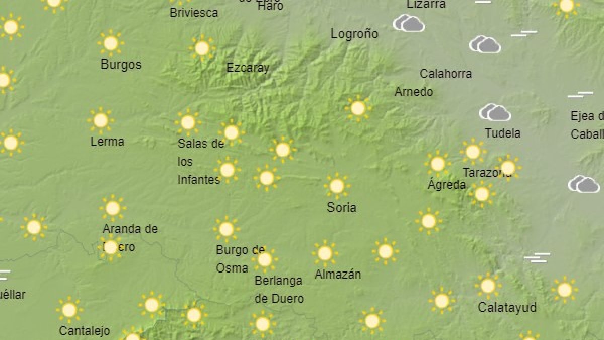 Previsión de sol radiante para estas jornadas. HDS