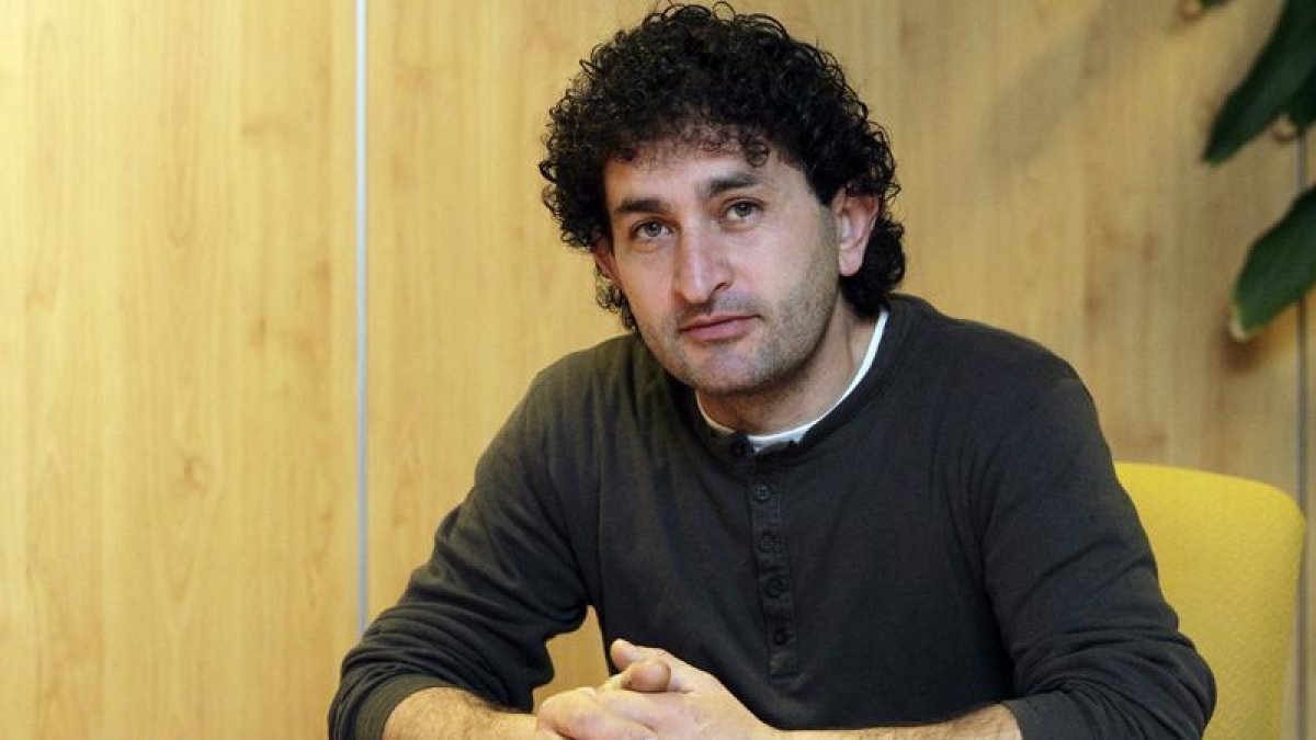 Raúl Cabriada, alcalde de Cigudosa.-L.A.T.