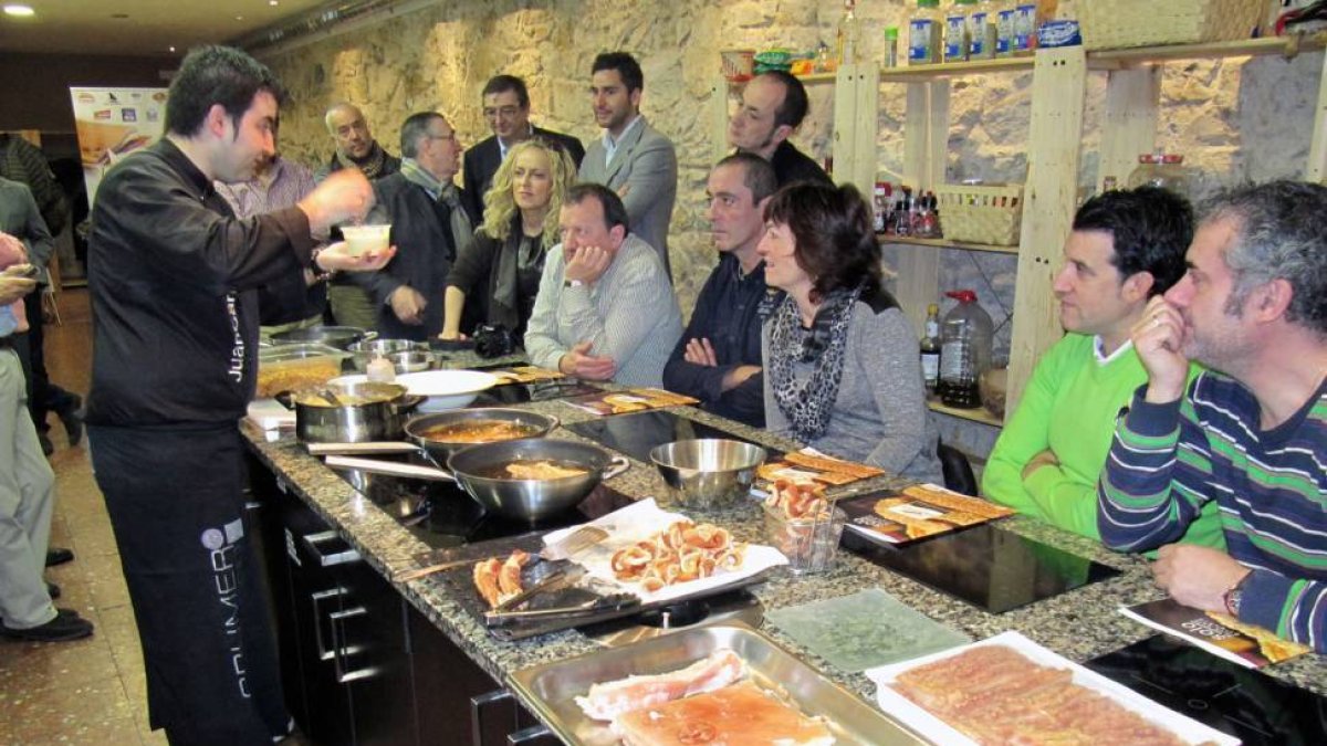 Show Cooking de ayer en Bilbao.-TORREZNO DE SORIA