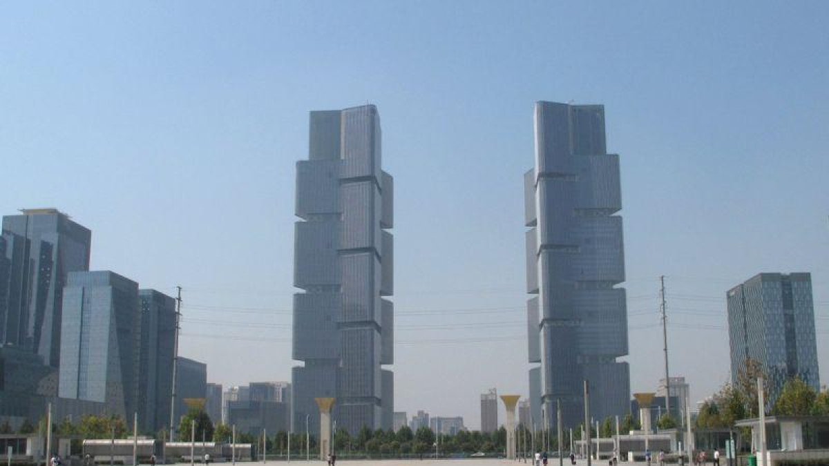 Nuevos edificios en Zhengzhou, en la provincia de Henan, en China.-REUTERS / REUTERS