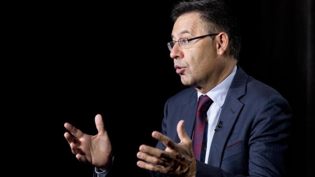 Bartomeu, en una entrevista en Nueva York-AP / MARK LENNIHAN