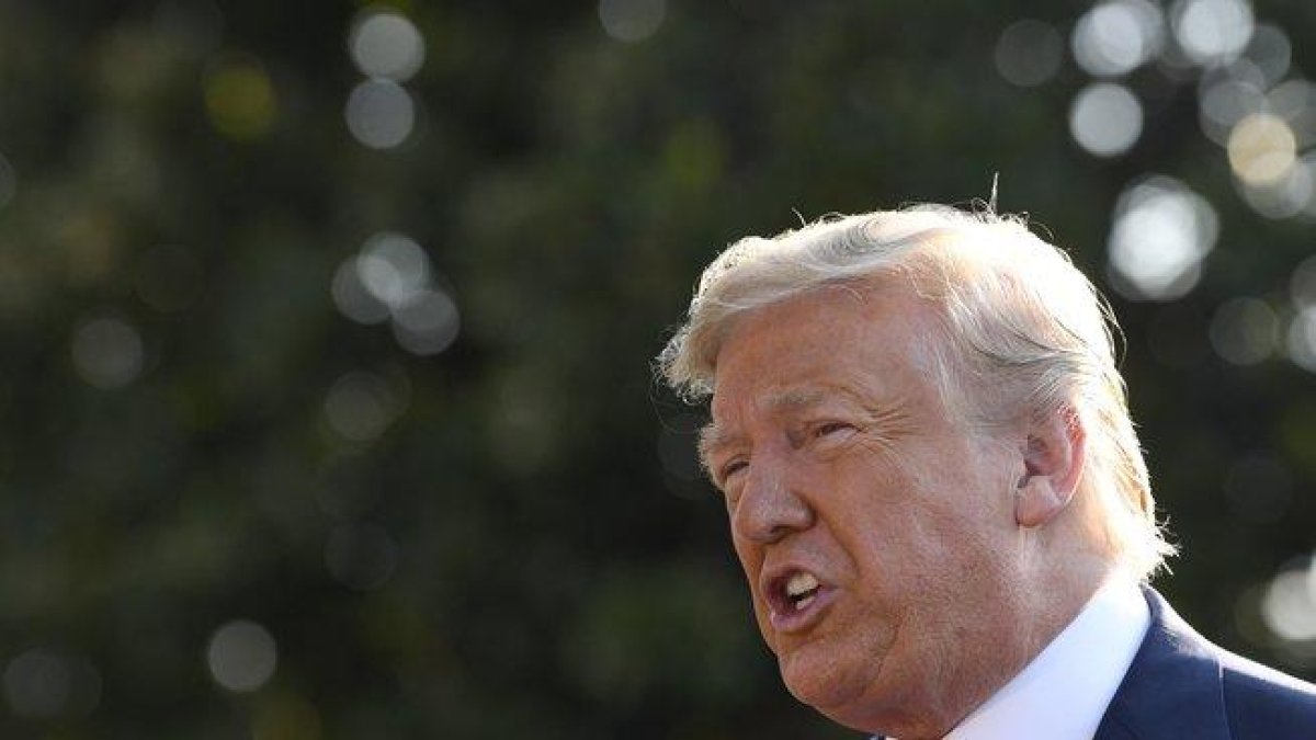 Donald Trump, presidente de Estados Unidos.-AP