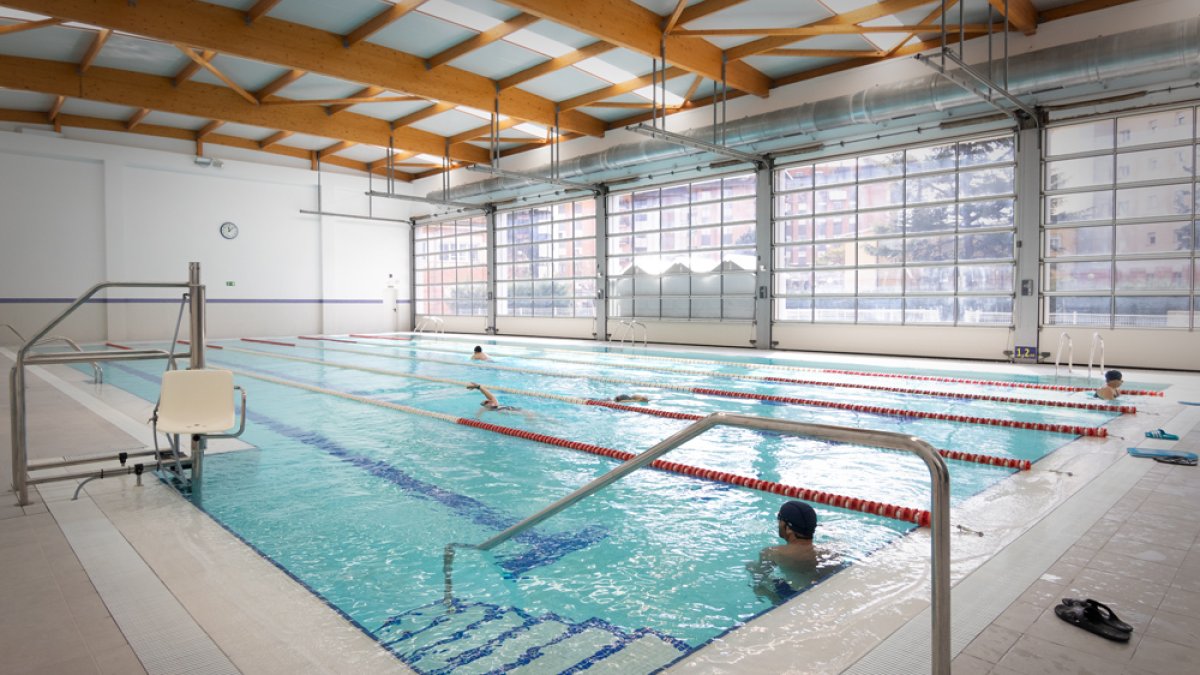 La piscina de La Juventud. GONZALO MONTESEGURO