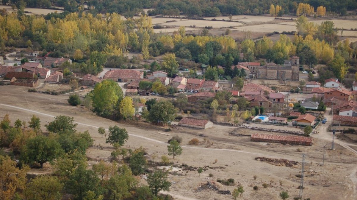 Vista de Villaverde del Monte en una imagen de archivo. HDS