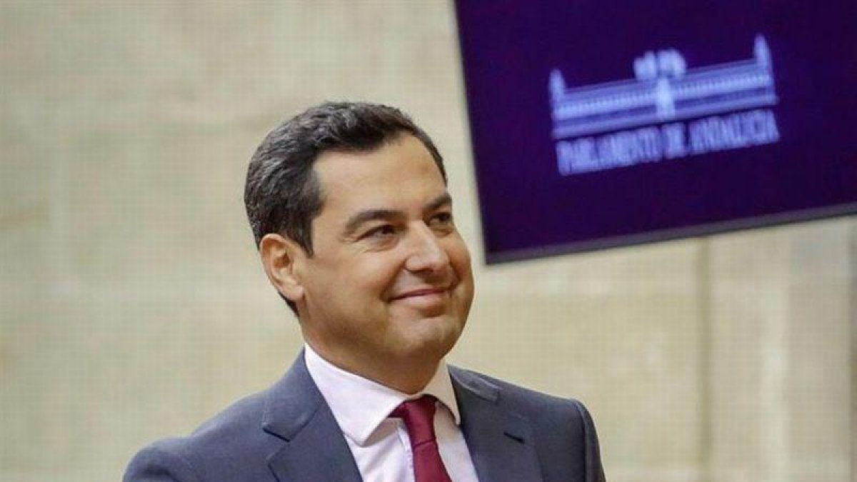 Juanma Moreno, nuevo presidente de Andalucía.-EFE/ JULIO MUÑOZ