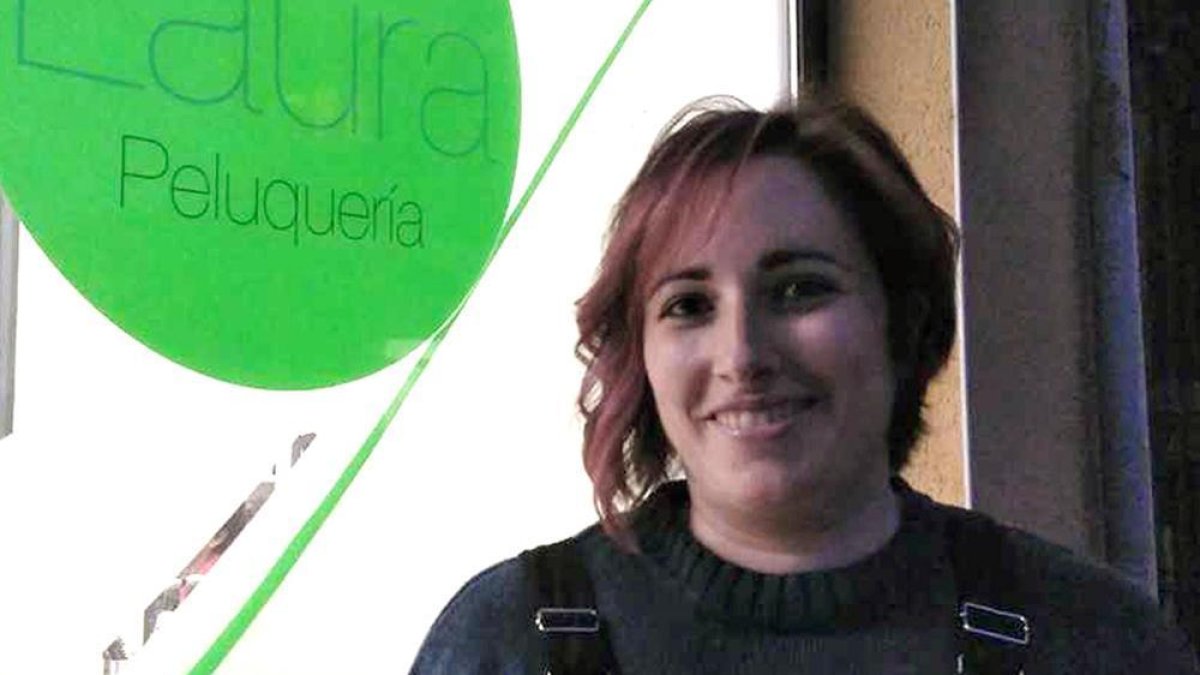 Laura en su establecimiento-ANA HERNANDO