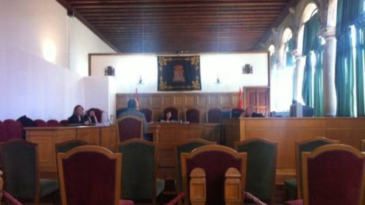 El juicio duró dos horas y se celebró en la Audiencia. / C.C.U.-